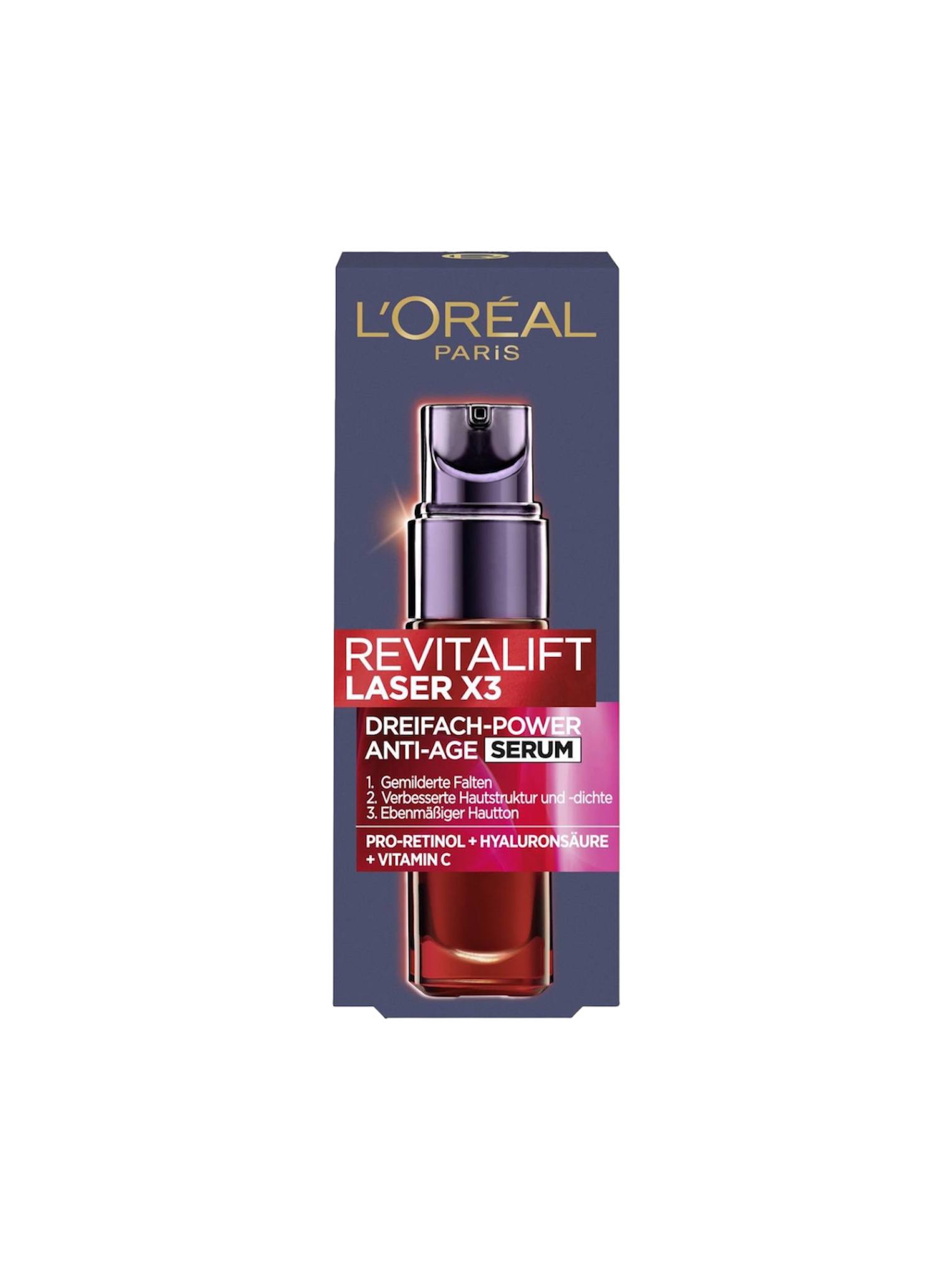 سرم ضد چروک لورآل پاریس Revitalift Laser X3