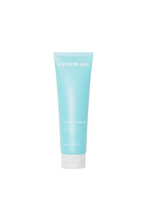 شوینده کرمی صورت cream CO با عصاره آلوئهورا و چای سبز